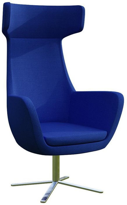 Кресло Космо темно-синего цвета