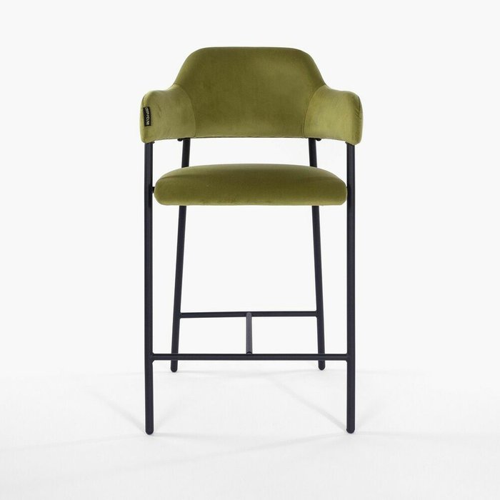 Полубарный стул Ливорно желто-зеленого цвета - купить Барные стулья по цене 12900.0