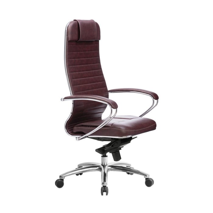 Кресло офисное Samurai темно-бордового цвета - купить Офисные кресла по цене 21992.0