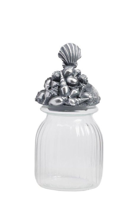 Декоративная банка Neptune Silver 