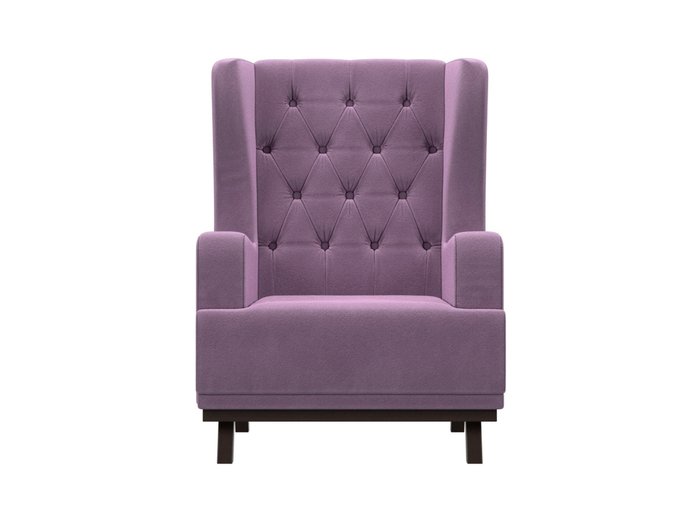 Кресло Джон Люкс сиреневого цвета - купить Интерьерные кресла по цене 21999.0