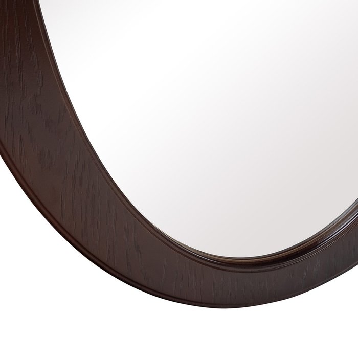 Настенное зеркало Опера 78х118 коричневого цвета - лучшие Настенные зеркала в INMYROOM