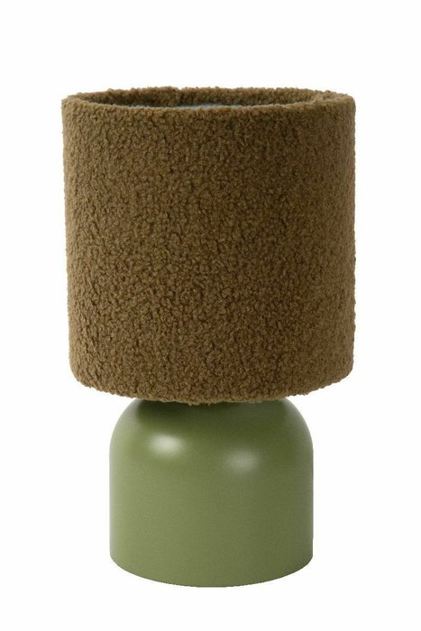 Настольная лампа Woolly 10516/01/33 (ткань, цвет зеленый) - купить Настольные лампы по цене 6490.0