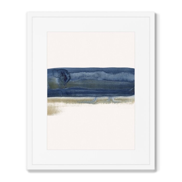 Набор из 2-х репродукций картин в раме Seashore before the storm - купить Картины по цене 16398.0