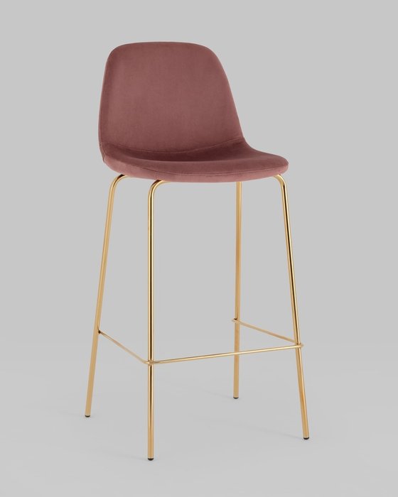Стул барный Валенсия SN пыльно-розового цвета - купить Барные стулья по цене 6990.0