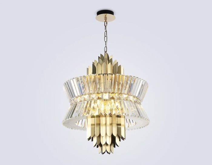 Подвесная люстра Crystal LH41017 (хрусталь, цвет прозрачный) - купить Подвесные люстры по цене 65740