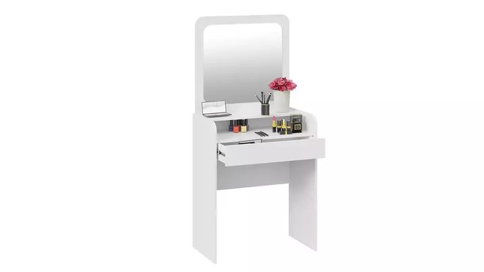Стол туалетный Эмма белого цвета - купить Туалетные столики по цене 7299.0