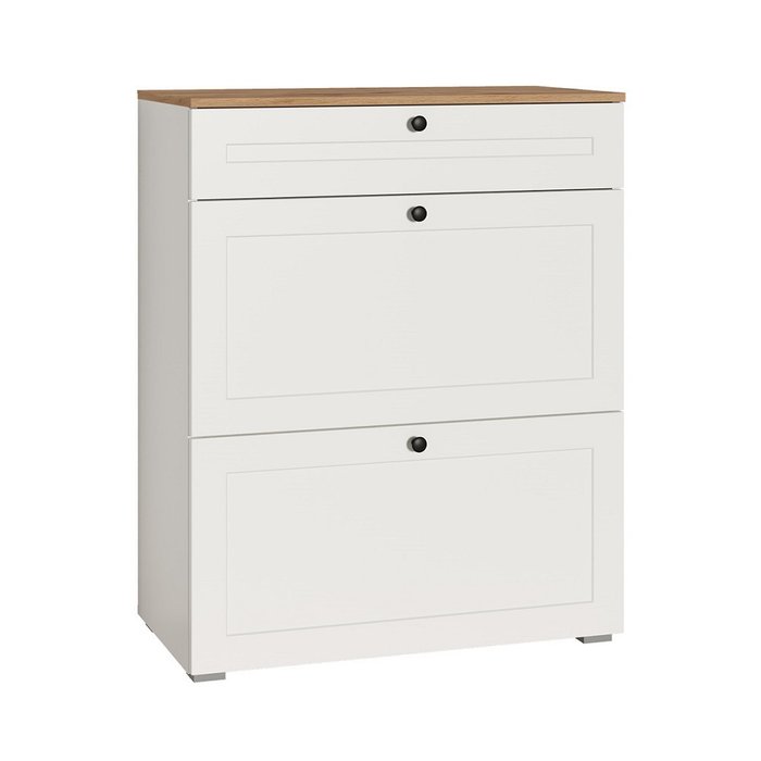 Тумба для обуви Остин белого цвета Тумба для обуви Остин белого цвета