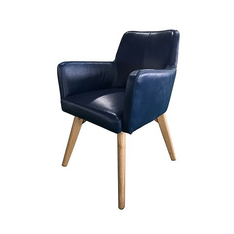 Полукресло синего цвета - купить Интерьерные кресла по цене 100000.0