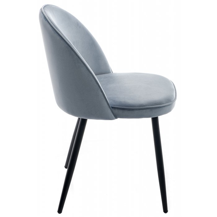 Мягкий стул Dodo синего цвета - купить Обеденные стулья по цене 5670.0