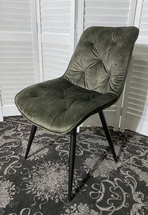 Стул Monaco серо-зеленого цвета - купить Обеденные стулья по цене 4230.0