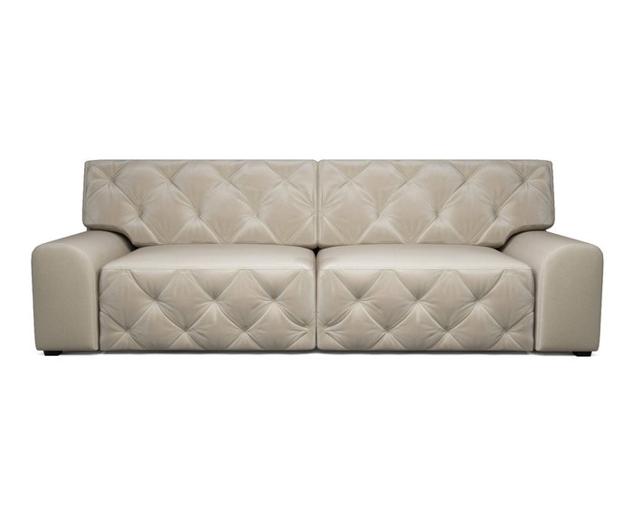 Прямой диван-кровать Милан светло-бежевого цвета - лучшие Прямые диваны в INMYROOM