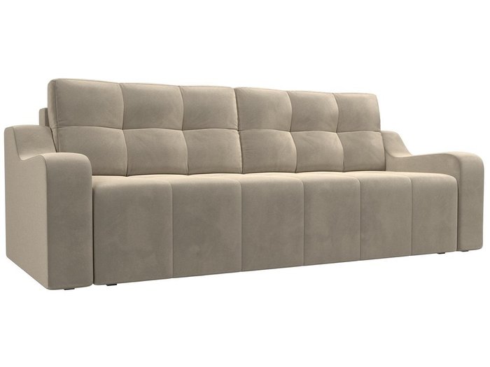 Прямой диван-кровать Итон бежевого цвета