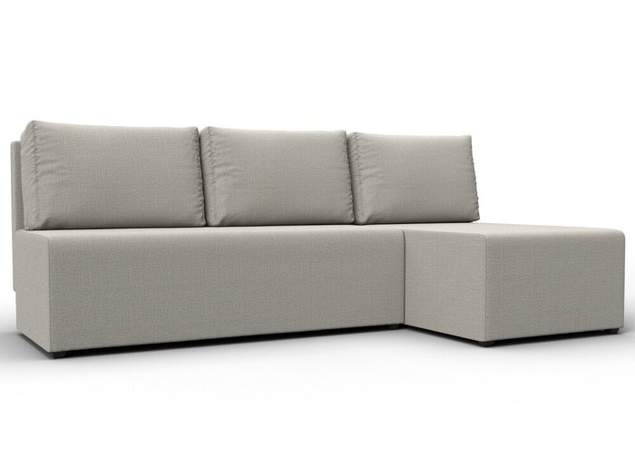 Угловой диван-кровать Поло бежевого цвета правый Угловой диван-кровать Поло бежевого цвета правый