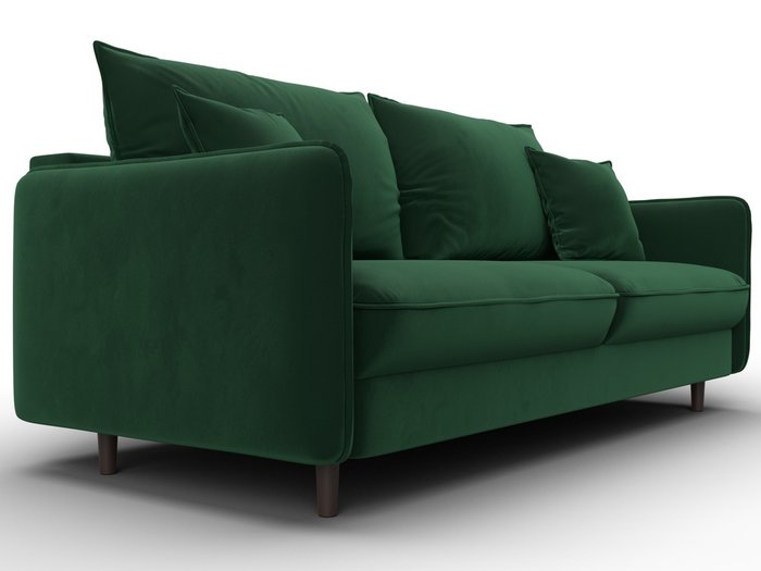 Диван-кровать Лига-064 зеленого цвета - лучшие Прямые диваны в INMYROOM Диван-кровать Лига-064 зеленого цвета - лучшие Прямые диваны в INMYROOM