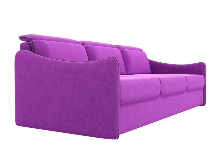 Прямой диван-кровать Скарлетт фиолетового цвета - лучшие Прямые диваны в INMYROOM