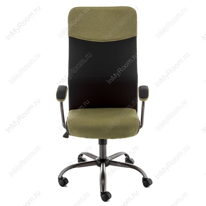 Компьютерное кресло Aven зелено-черного цвета - купить Офисные кресла по цене 5990.0