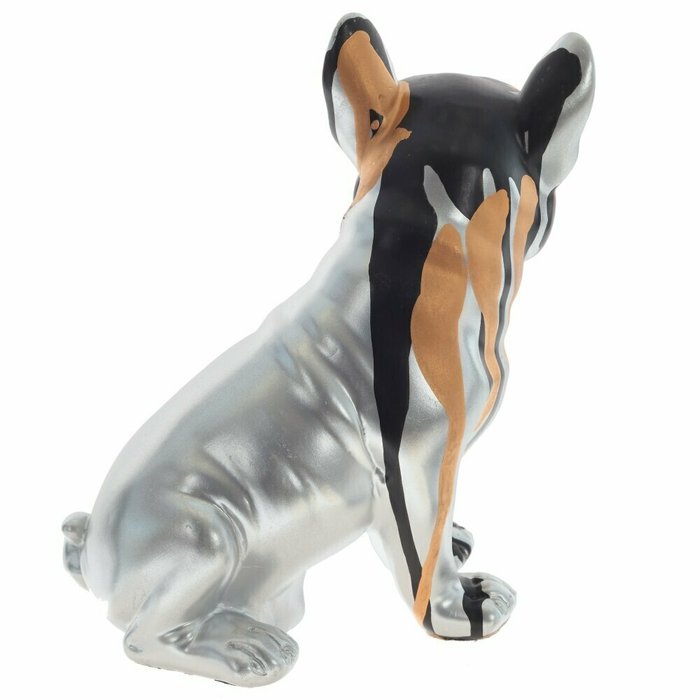 Фигура декоративная Собака серо-бежевого цвета - лучшие Фигуры и статуэтки в INMYROOM