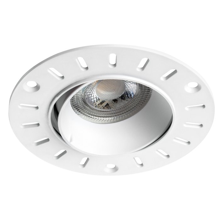 Рамка (светильник) PVC д/LED-модулей 941хх и LED-ламп D50мм ANELLO ROUND БЕЛЫЙ
