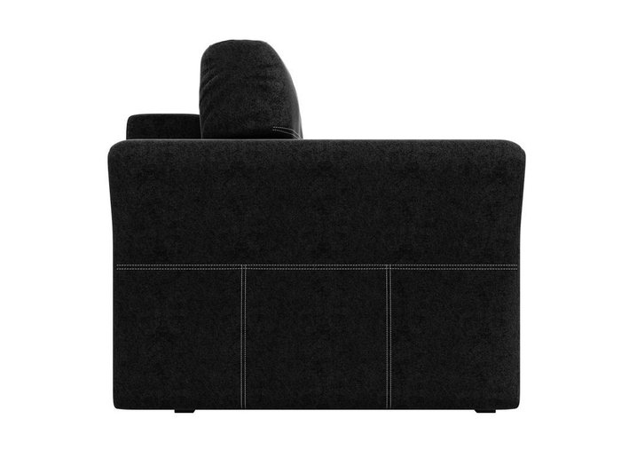 Прямой диван-кровать Манхеттен черного цвета - лучшие Прямые диваны в INMYROOM