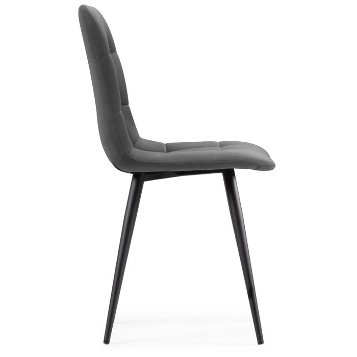 Стул Чилли серого цвета - лучшие Обеденные стулья в INMYROOM