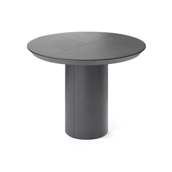 Обеденный стол раздвижной Ансер М черного цвета
