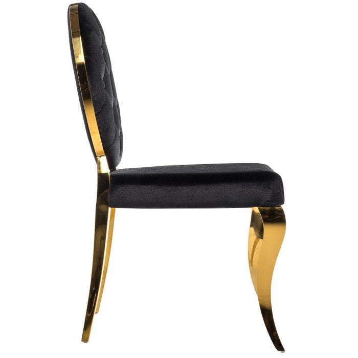 Стул Odda черного цвета - купить Обеденные стулья по цене 19480.0