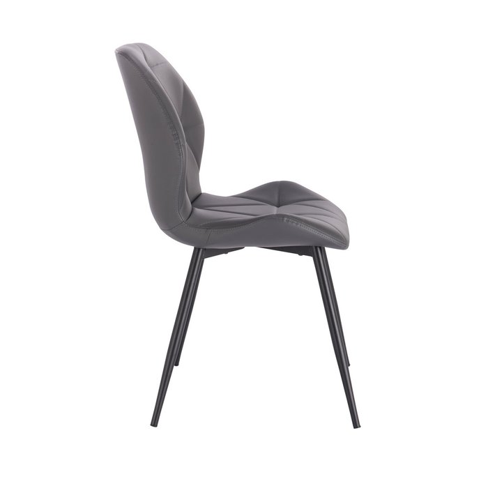 Стул Congo серо-черного цвета - лучшие Обеденные стулья в INMYROOM