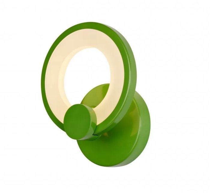 Настенный светильник Ring зеленого цвета - лучшие Бра и настенные светильники в INMYROOM