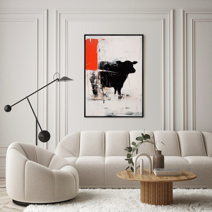 Репродукция картины The Bull, 2024г. - лучшие Картины в INMYROOM