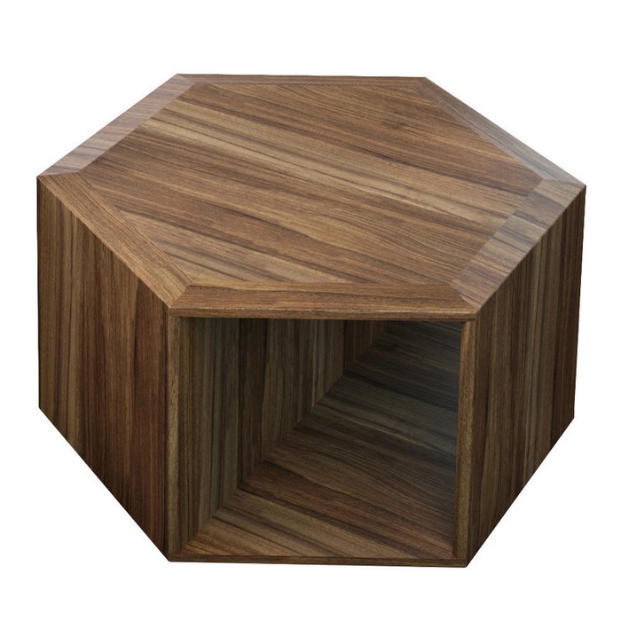 Приставной столик Avila коричневого цвета