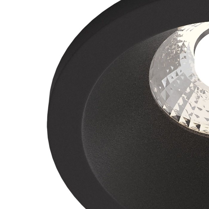 Встраиваемый светильник Zoom черного цвета - купить Встраиваемые споты по цене 3100.0