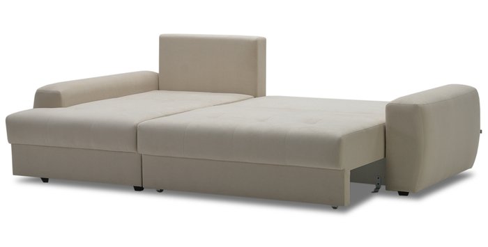 Угловой диван-кровать Коста бежевого цвета - лучшие Угловые диваны в INMYROOM