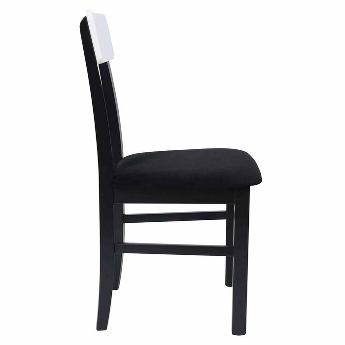 Стул Leo 1 черно-белого цвета - лучшие Обеденные стулья в INMYROOM