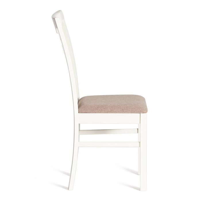Набор из двух стульев Hermes бело-коричневого цвета - лучшие Обеденные стулья в INMYROOM