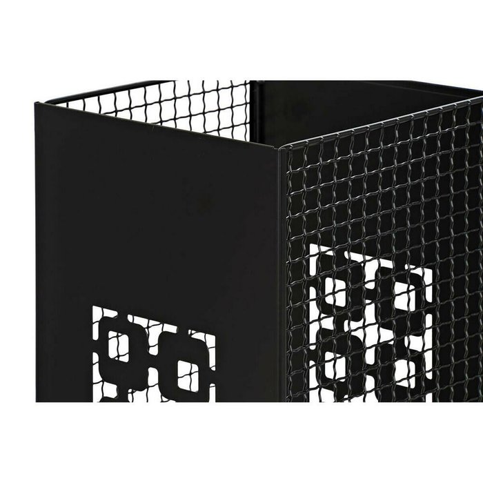 Корзина для зонтов DKD Home Decor 19 x 19 x 47,5 cm Чёрный Серый Металл Loft (2 штук) - купить Подставки для зонтов по цене 17779.0