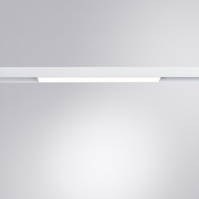 Магнитный трековый светильник Linea белого цвета - купить Трековые светильники по цене 2990.0