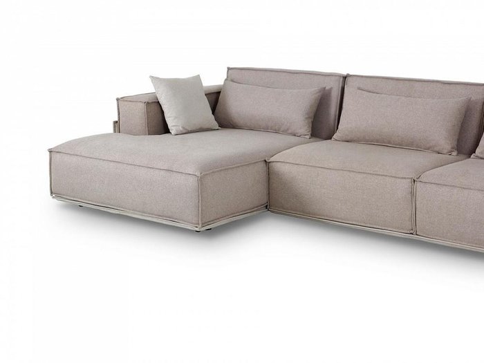 Угловой диван-кровать Asti бежевого цвета - лучшие Угловые диваны в INMYROOM