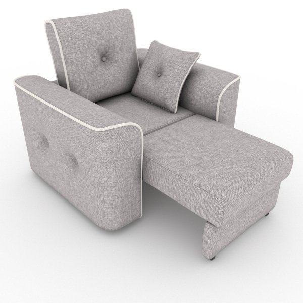 Кресло-кровать Navrik серого цвета - купить Интерьерные кресла по цене 9700.0