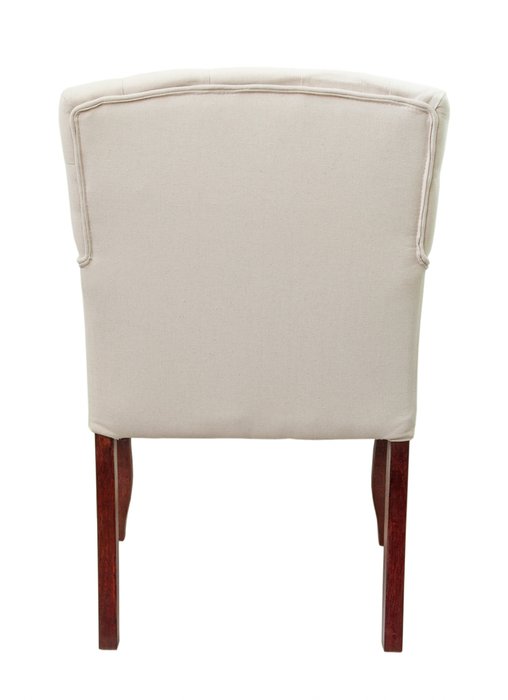 Стул Deron beige classic с обивкой из льна - лучшие Обеденные стулья в INMYROOM Стул Deron beige classic с обивкой из льна - лучшие Обеденные стулья в INMYROOM
