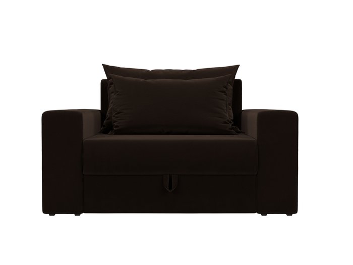 Кресло-кровать Мэдисон темно-коричневого цвета - купить Интерьерные кресла по цене 24990.0