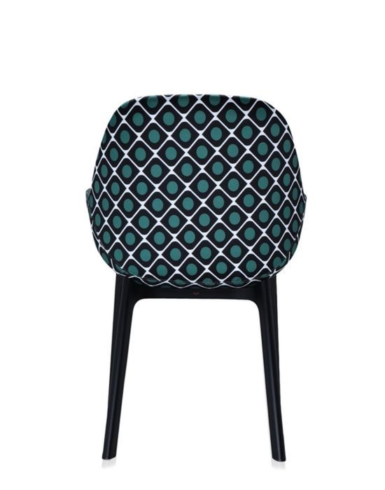 Стул Clap Double J.Olive зеленый с черными ножками - лучшие Обеденные стулья в INMYROOM