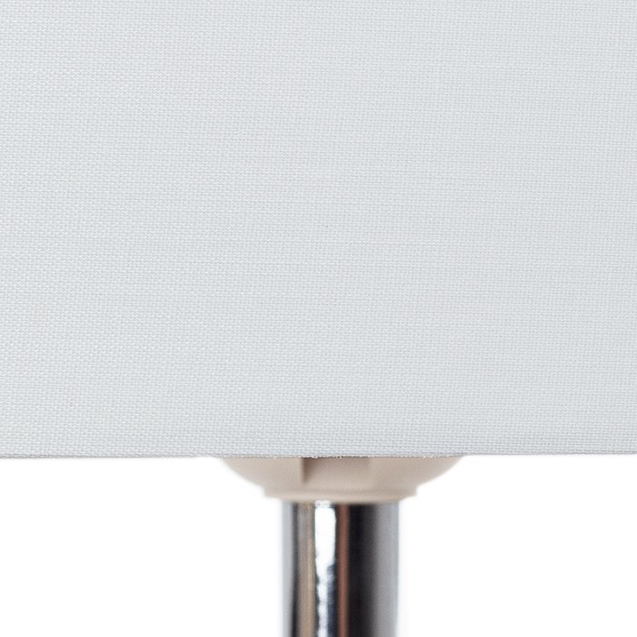 Настольная лампа Arte Lamp Cagliostro с белым абажуром - лучшие Настольные лампы в INMYROOM