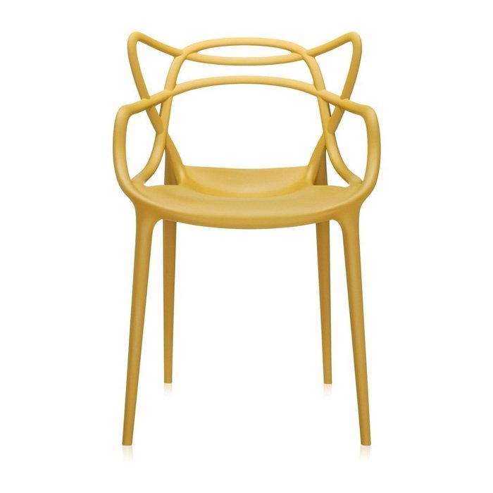 Стул Masters матово-желтого цвета - купить Обеденные стулья по цене 30853.0