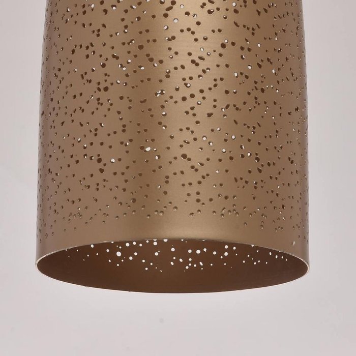 Подвесной светильник Нойвид золотого цвета - купить Подвесные светильники по цене 7710.0