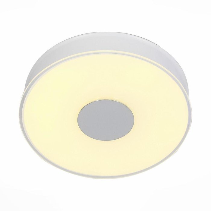 Потолочный светодиодный светильник Semplicita белого цвета