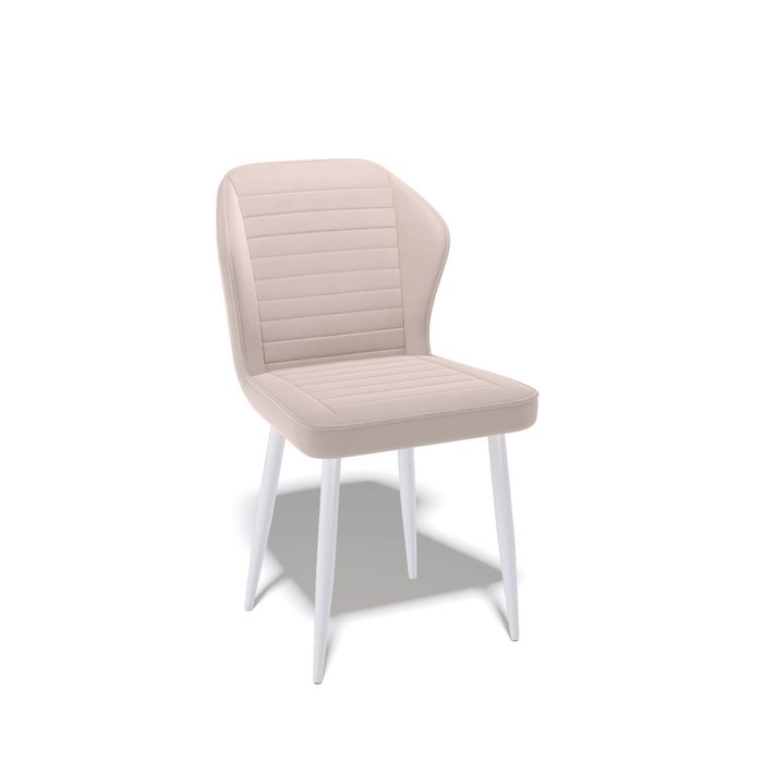 Обеденный стул 184S бежевого цвета - купить Обеденные стулья по цене 6440.0