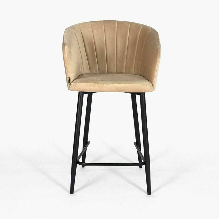 Барный стул Гарда бежевого цвета - купить Барные стулья по цене 14900.0