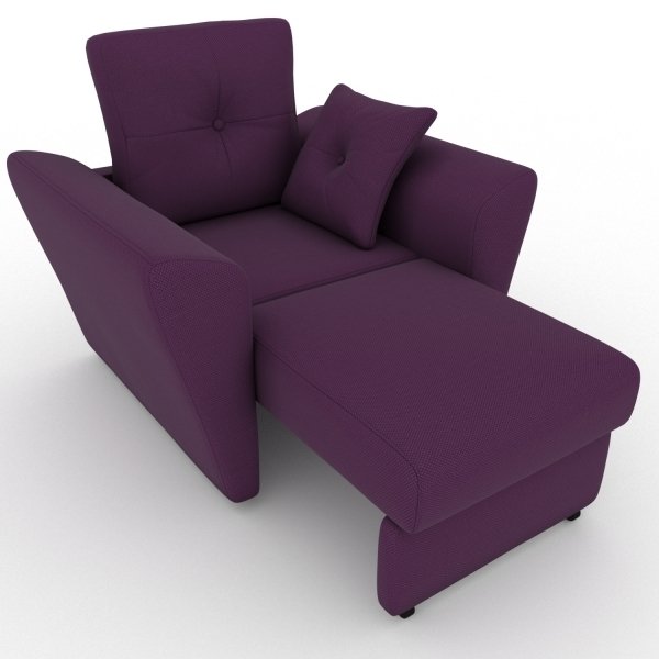 Кресло-кровать Neapol фиолетового цвета - купить Интерьерные кресла по цене 9700.0