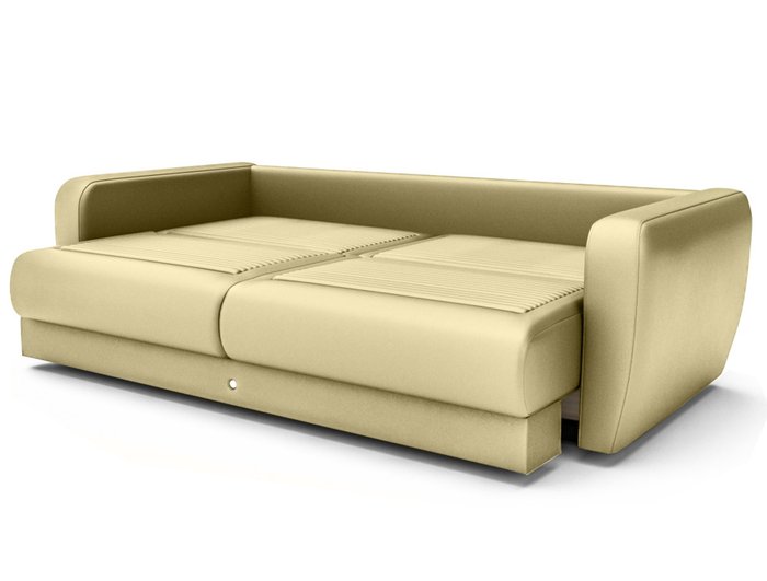 Прямой диван-кровать светло-оливкового цвета - купить Прямые диваны по цене 284000.0